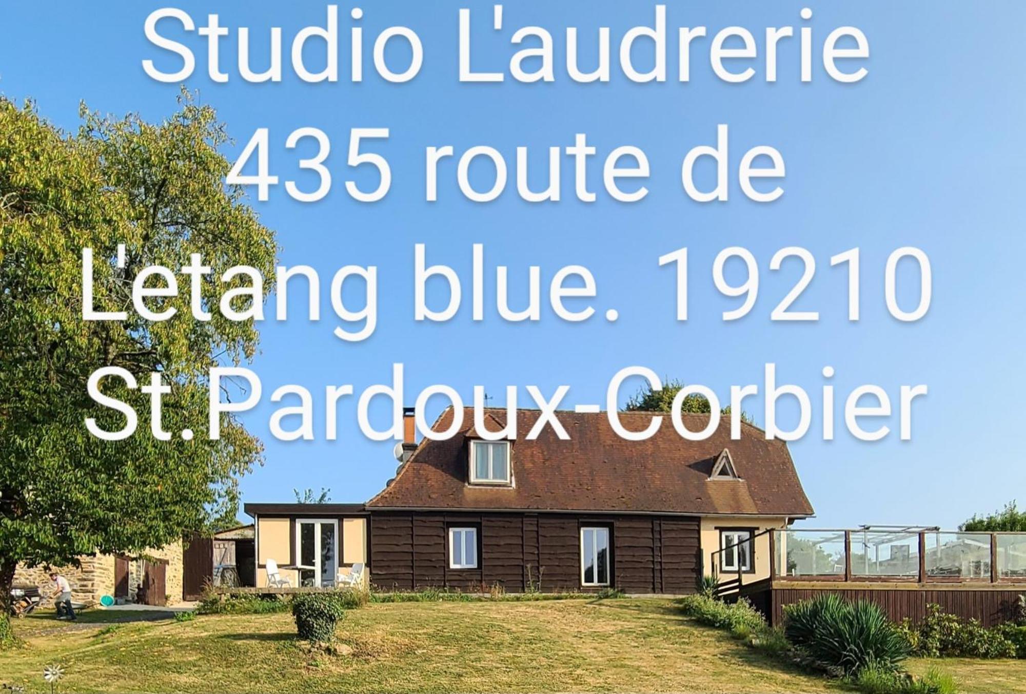 Saint-Pardoux-Corbier Studio L'Audrerie. מראה חיצוני תמונה